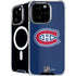 NHL Montreal Canadiens Distressed iPhone 16 Pro MagSafe Case